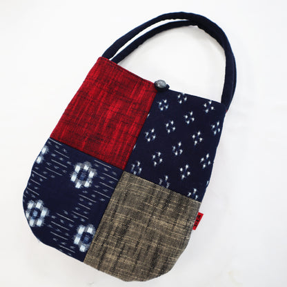 義右衛門 Giemon Kurume Kasuri 背帶裙 Y9067 日本製 [2025ss]