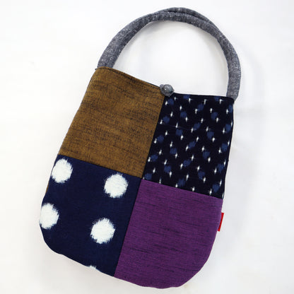 儀右ヱ門 ギエモン ぎえもん 久留米絣  ハンド　桃太郎（小）  日本製【2025aw】