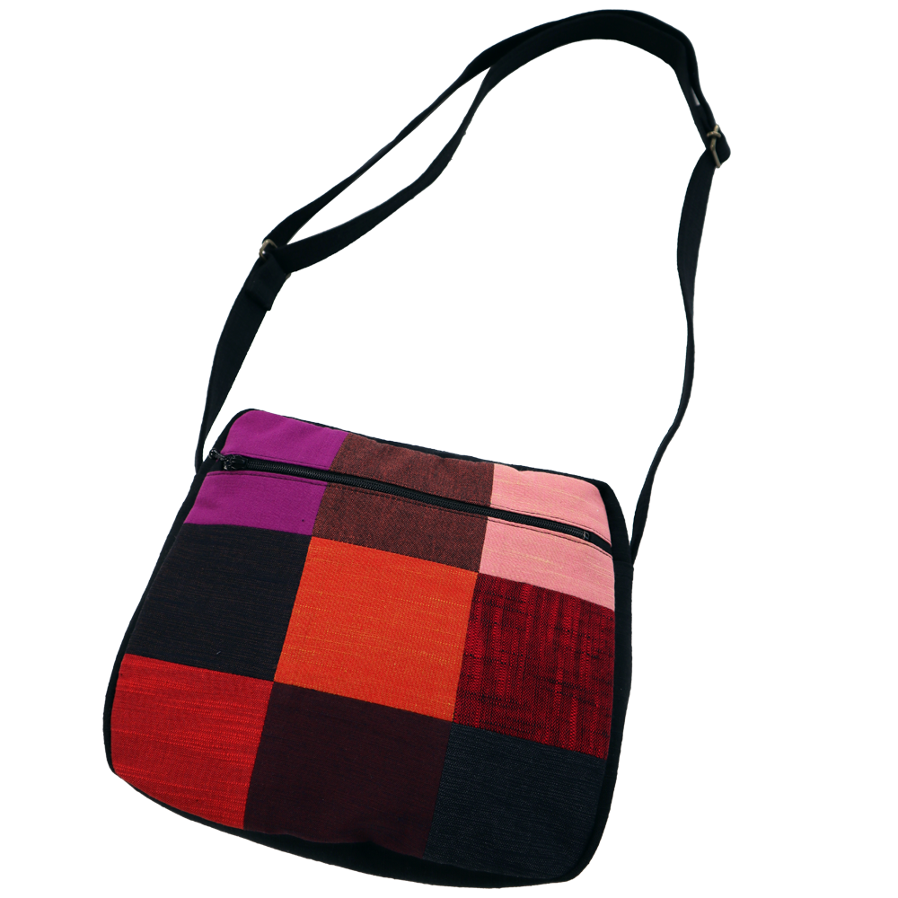 儀右ヱ門 ギエモン ぎえもん 久留米絣 ショルダー ナイン