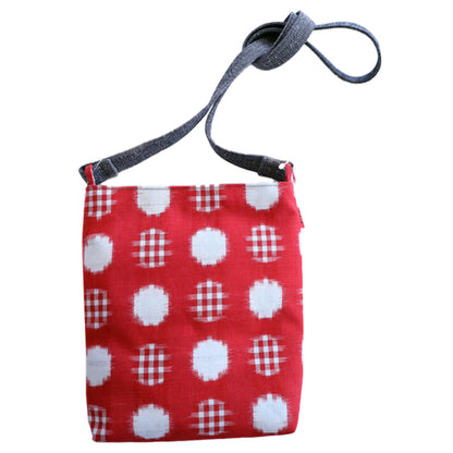 【予約商品】儀右ヱ門 ギエモン ぎえもん 久留米絣  ポシェット　LM  日本製【2025aw】