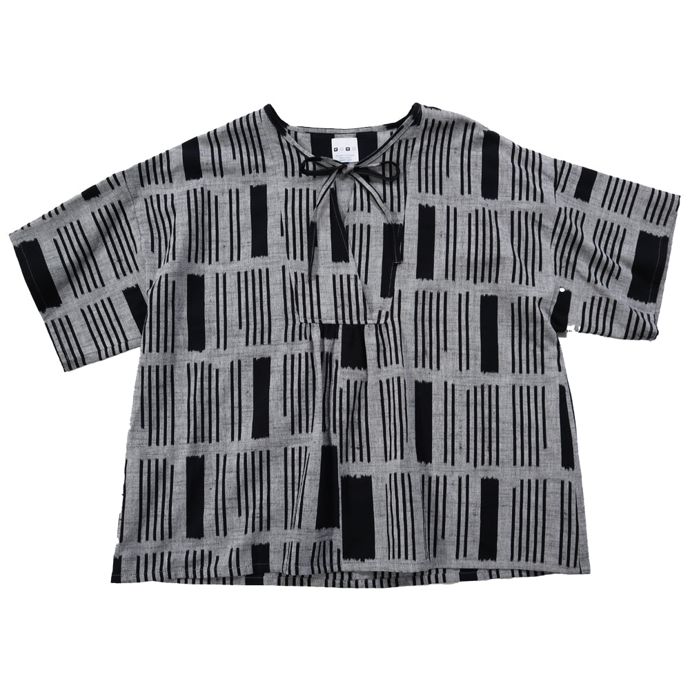 Giemon Giemon Kurume Kasuri Jumper Skirt Y9067 Made in Japan [2025ss]