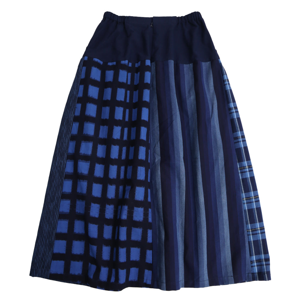 【予約商品】儀右ヱ門  久留米絣  スカート　ク944  日本製【2026ss】