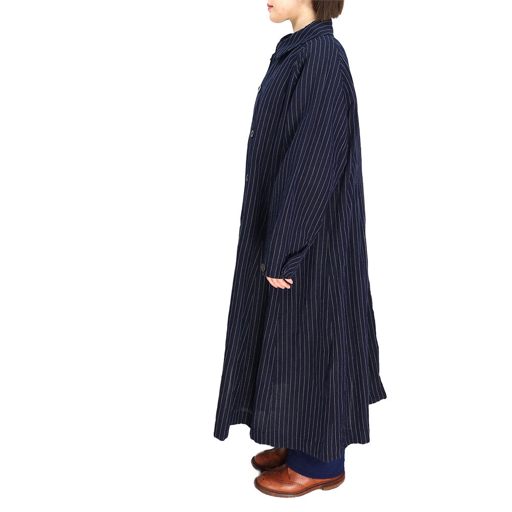 Giemon Kurume Kasuri coat G105 [2024ss]