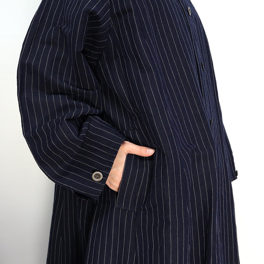 Giemon Kurume Kasuri coat G105 [2024ss]