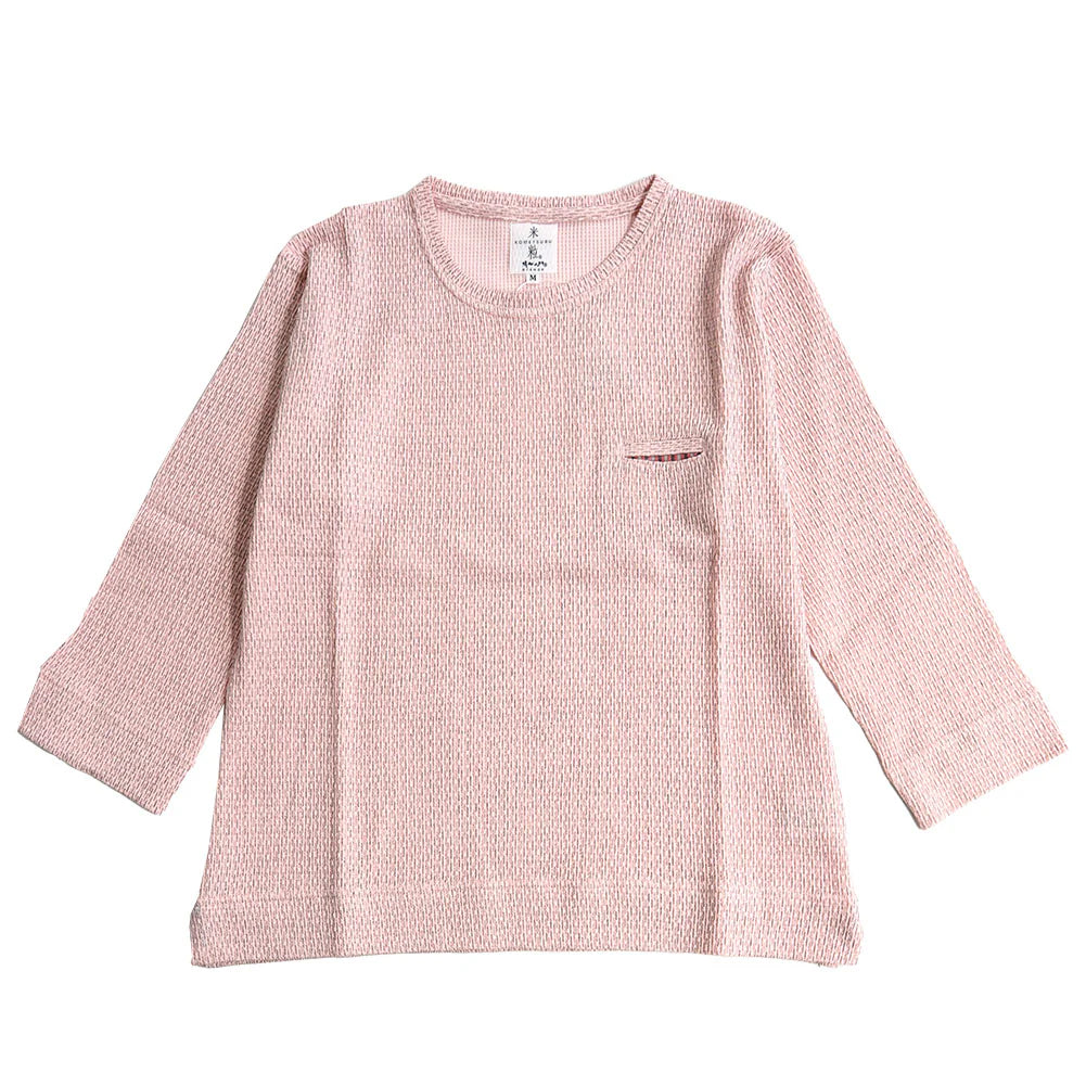 【予約商品】儀右ヱ門  久留米絣  カットソー　R5098   日本製【2026ss】