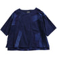 Giemon Giemon Kurume Kasuri Patchwork Blouse SO588 Made in Japan Mother's Day