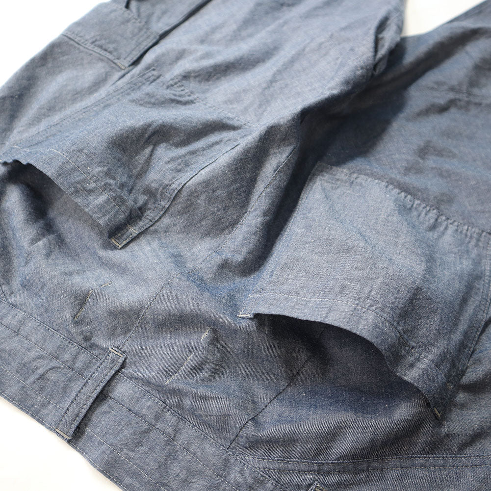 [Pre-order item] Giemon Kurume Kasuri Cargo Pants G712 Made in Japan [2025ss]