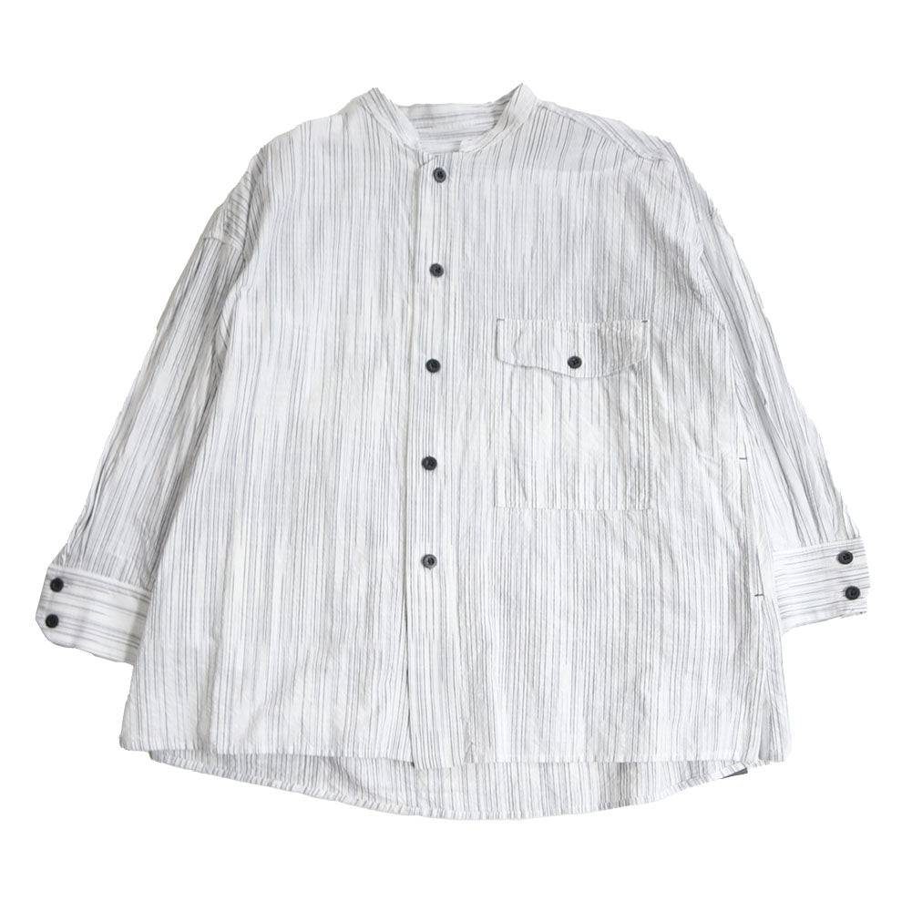 [Pre-order item] Giemon Kurume Kasuri Overblouse G522 Made in Japan [2025ss]