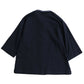 Giemon Giemon 3/4 Sleeve Cool Blouse R5100 with Kurume Kasuri Collar Made in Japan Mother's Day