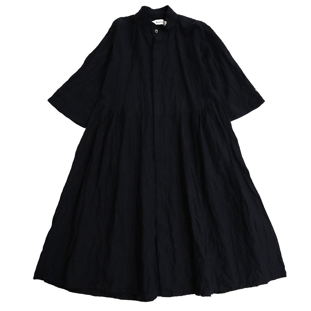 Giemon Kurume Kasuri Low Waist Dress G217 [2024ss]