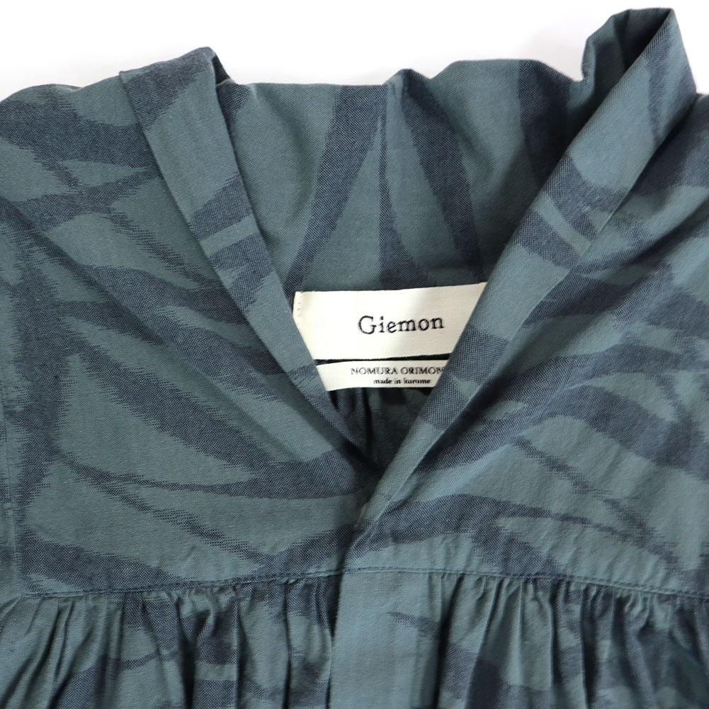 Giemon Kurume Kasuri Gown Dress G220 Made in Japan [2024aw]