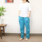 Giemon Monpan Kurume Kasuri Monpe Long Pants Y7033-2 Spring Summer Made in Japan