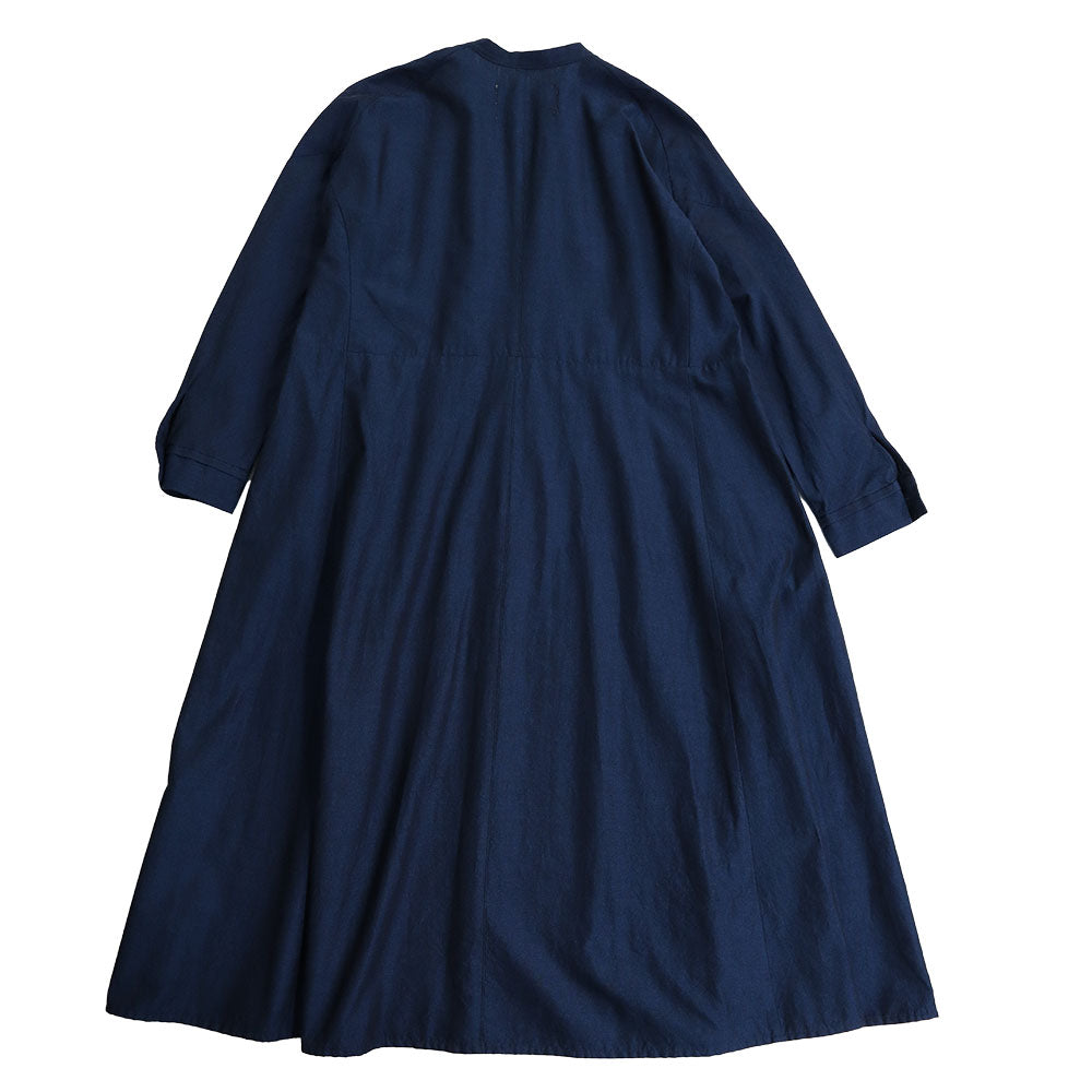 Giemon Kurume Kasuri Pintuck Dress G215 [2023aw]