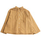 Giemon Kurume Kasuri A-line Blouse Ta527 Made in Japan [2024aw]