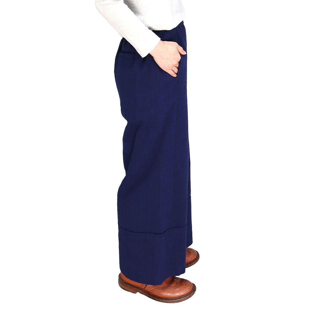 [Pre-order item] Giemon Kurume Kasuri Pants, Trousers, Ka724, Made in Japan [2024aw]