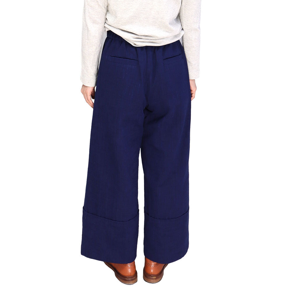 [Pre-order item] Giemon Kurume Kasuri Pants, Trousers, Ka724, Made in Japan [2024aw]