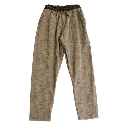 Giemon Giemon Giemon Kurume Kasuri Monpan Y7033-2 Long Pants Trousers [2024ss]