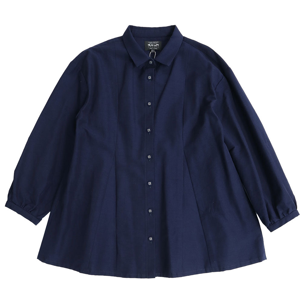 [Pre-order item] Giemon Kurume Kasuri Blouse Ta530 Made in Japan [2024aw]