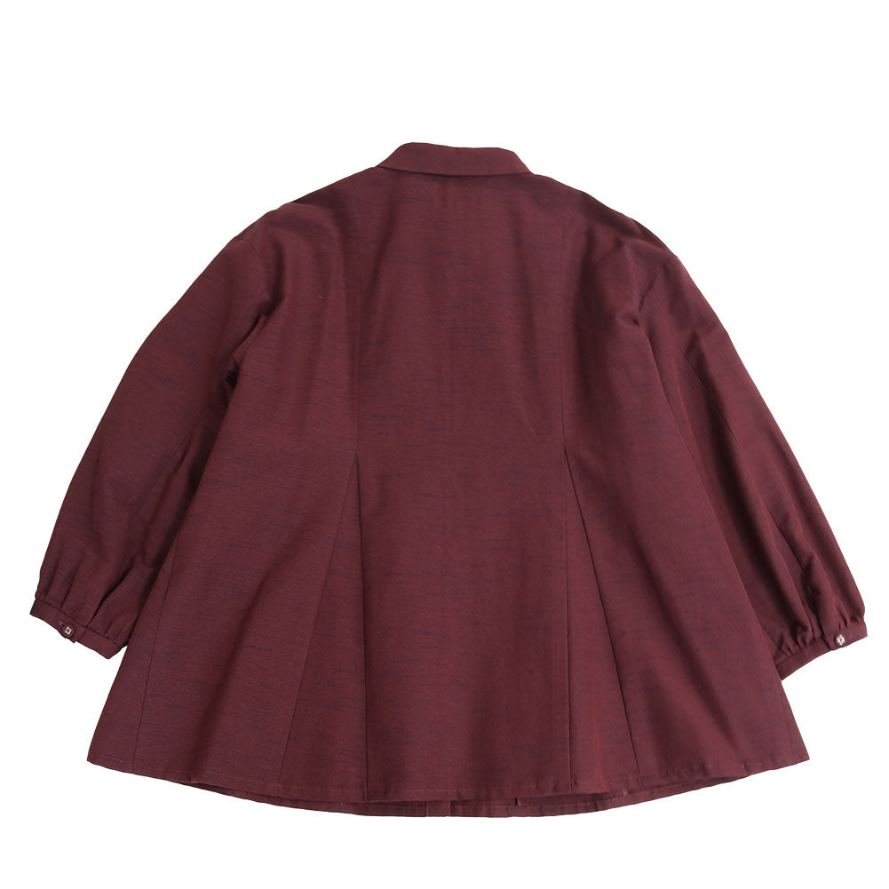 [Pre-order item] Giemon Kurume Kasuri Blouse Ta530 Made in Japan [2024aw]