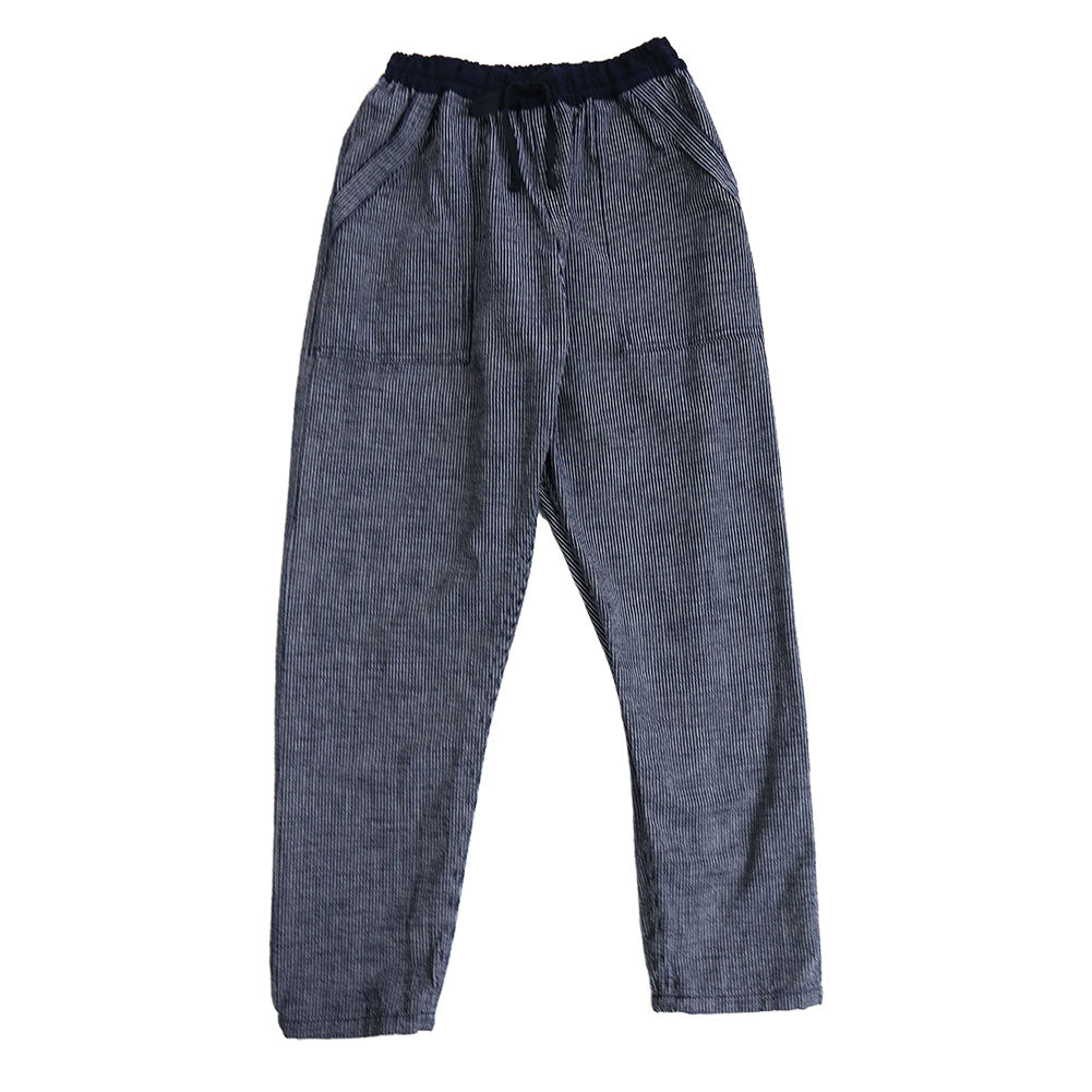 Giemon Giemon Giemon Kurume Kasuri Monpan Y7033-2 Long Pants Trousers [2024ss]