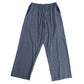 Giemon Giemon Loose Stretch Linen Pants Ka712 with Kurume Kasuri Pocket Made in Japan Spring Summer