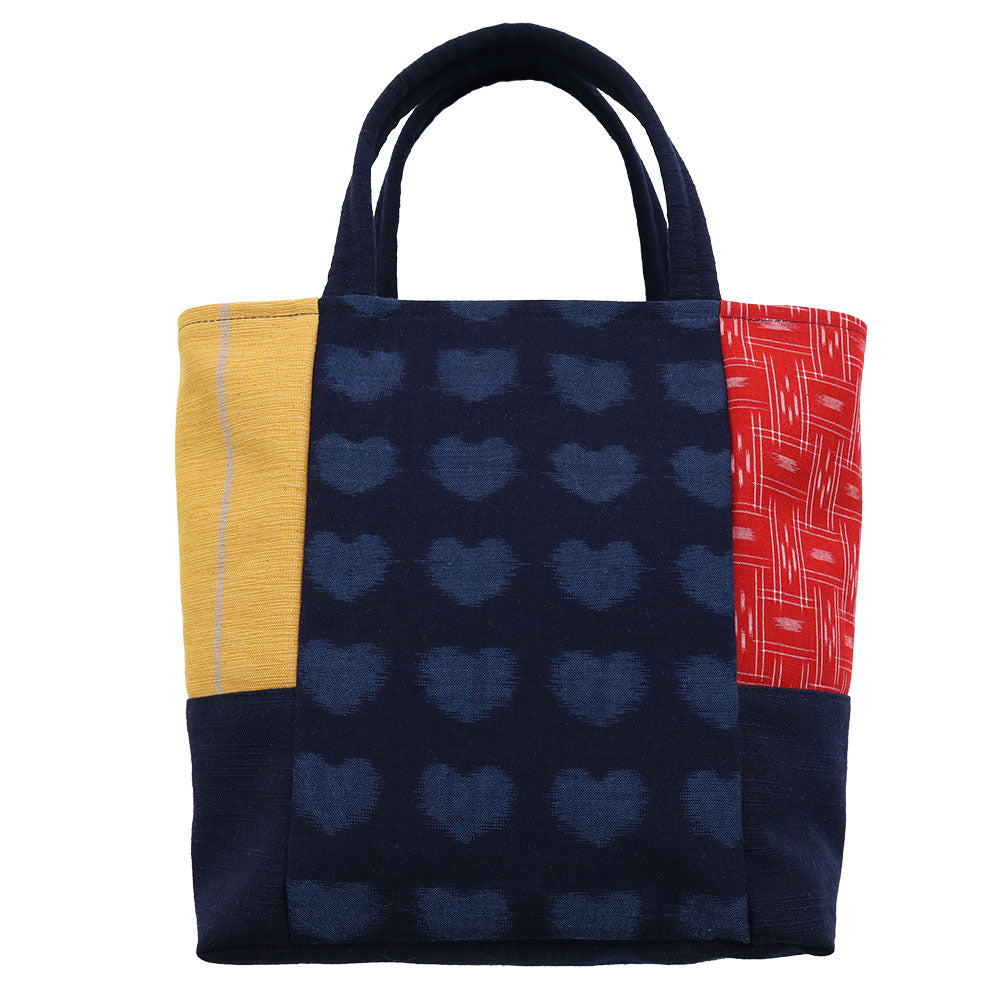 [Pre-order item] Giemon Kurume Kasuri Tote Bag Kobako Made in Japan [2024aw]