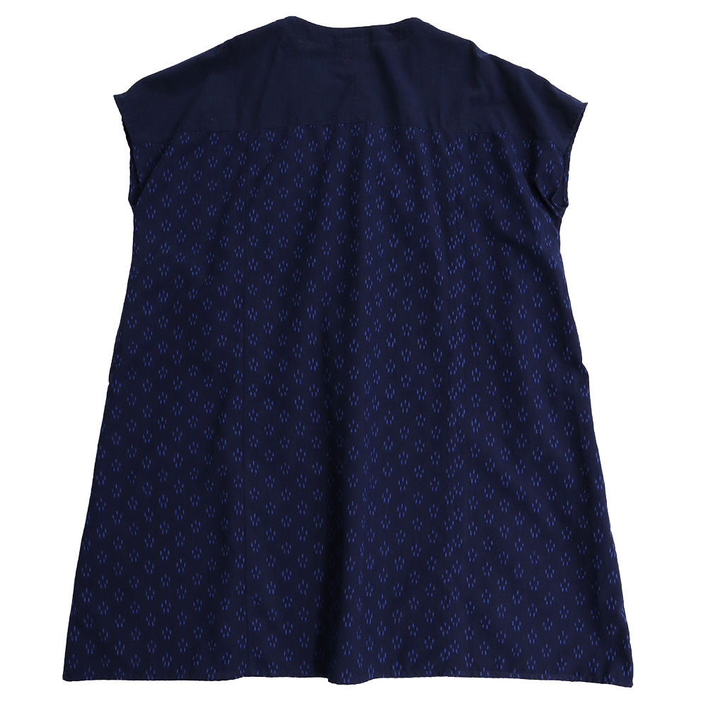 [Pre-order item] Giemon Kurume Kasuri Pullover Dress Y2172 Made in Japan [2025ss]