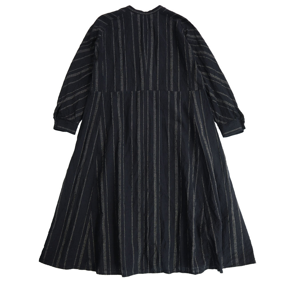 Giemon Kurume Kasuri Pintuck Dress G215 [2023aw]