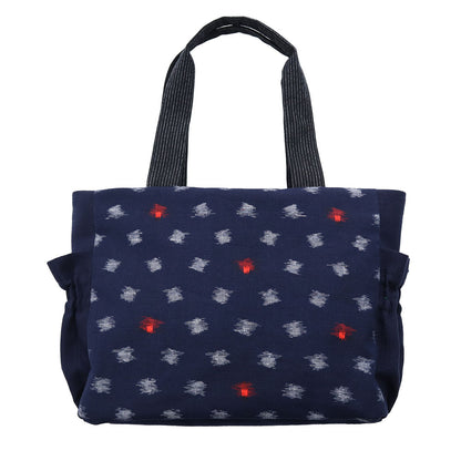 儀右エ門 ギエモン 久留米絣  トートバッグ おたふく  日本製【2024aw】