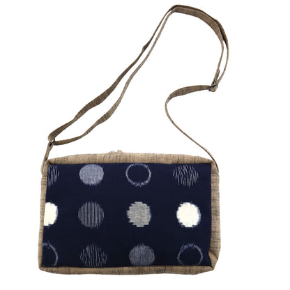 [預購商品] Giemon Giemon Kurume Kasuri Pochette Okasuri (橫式) 日本製 [2025ss]