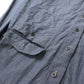 [Pre-order item] Giemon Kurume Kasuri Overblouse G522 Made in Japan [2025ss]