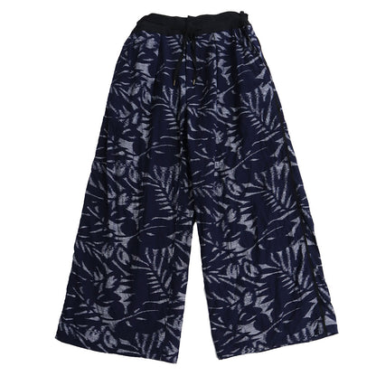 [Pre-order item] Giemon Kurume Kasuri Easy Pants G713 Made in Japan [2025ss]