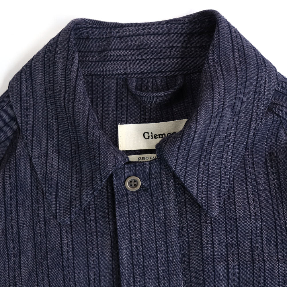 Giemon Kurume Kasuri Over Jacket G107 Made in Japan [2024aw]