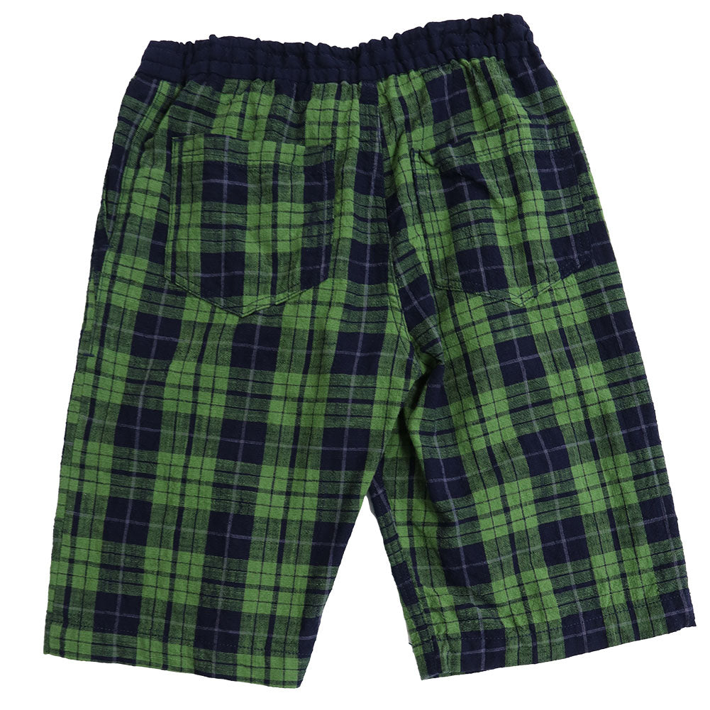 Giemon Giemon Kurume Kasuri Monpe Mon Shorts Montanpan Shorts Y7077 Made in Japan [2024ss]