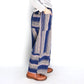 Giemon Giemon Kurume Kasuri Wide Pants Y7052 Made in Japan