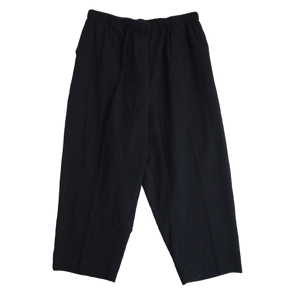 Kurume-made 8/10-length pants, Monpe, summer, Japanese-style Sabrina pants, cool weave, shrink-wrapped, made in Japan