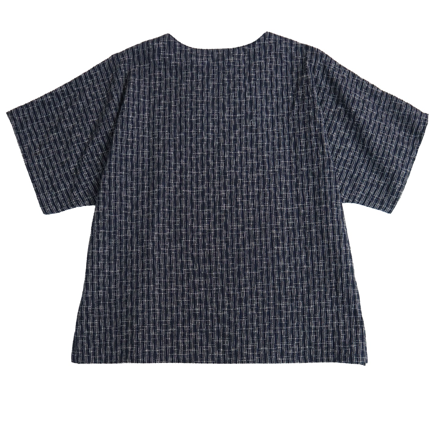 [Giemon] Kurume Made Pullover Blouse Summer Cool Weave Chijimi Made in Japan