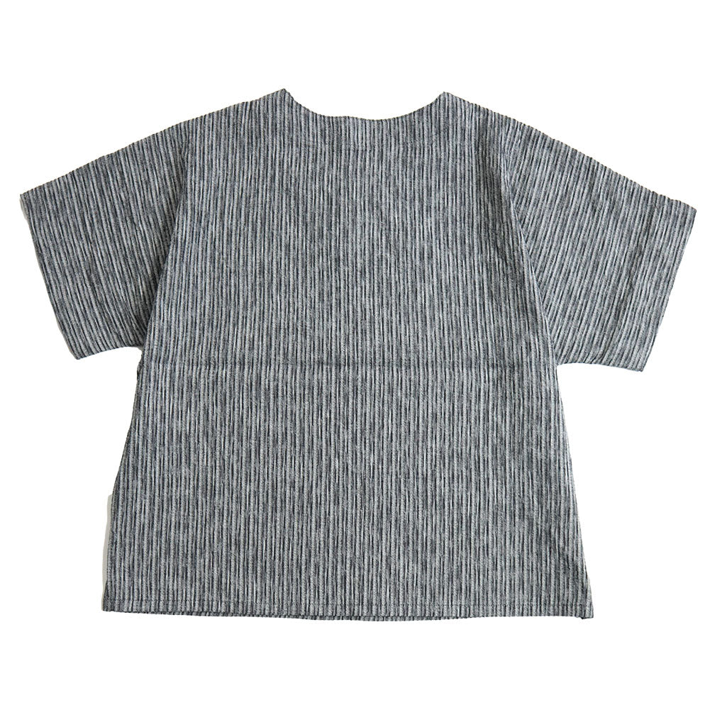 [Giemon] Kurume Made Pullover Blouse Summer Cool Weave Chijimi Made in Japan