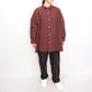 Giemon Giemon Kurume Kasuri Casual Shirt Blouse Long Length Unisex Y5131-2 Made in Japan