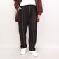 Giemon Giemon Kurume Kasuri Pants Long Pants D748 Made in Japan