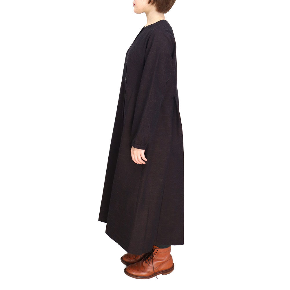 Giemon Giemon Giemon Kurume Kasuri Open Front Dress Size 290