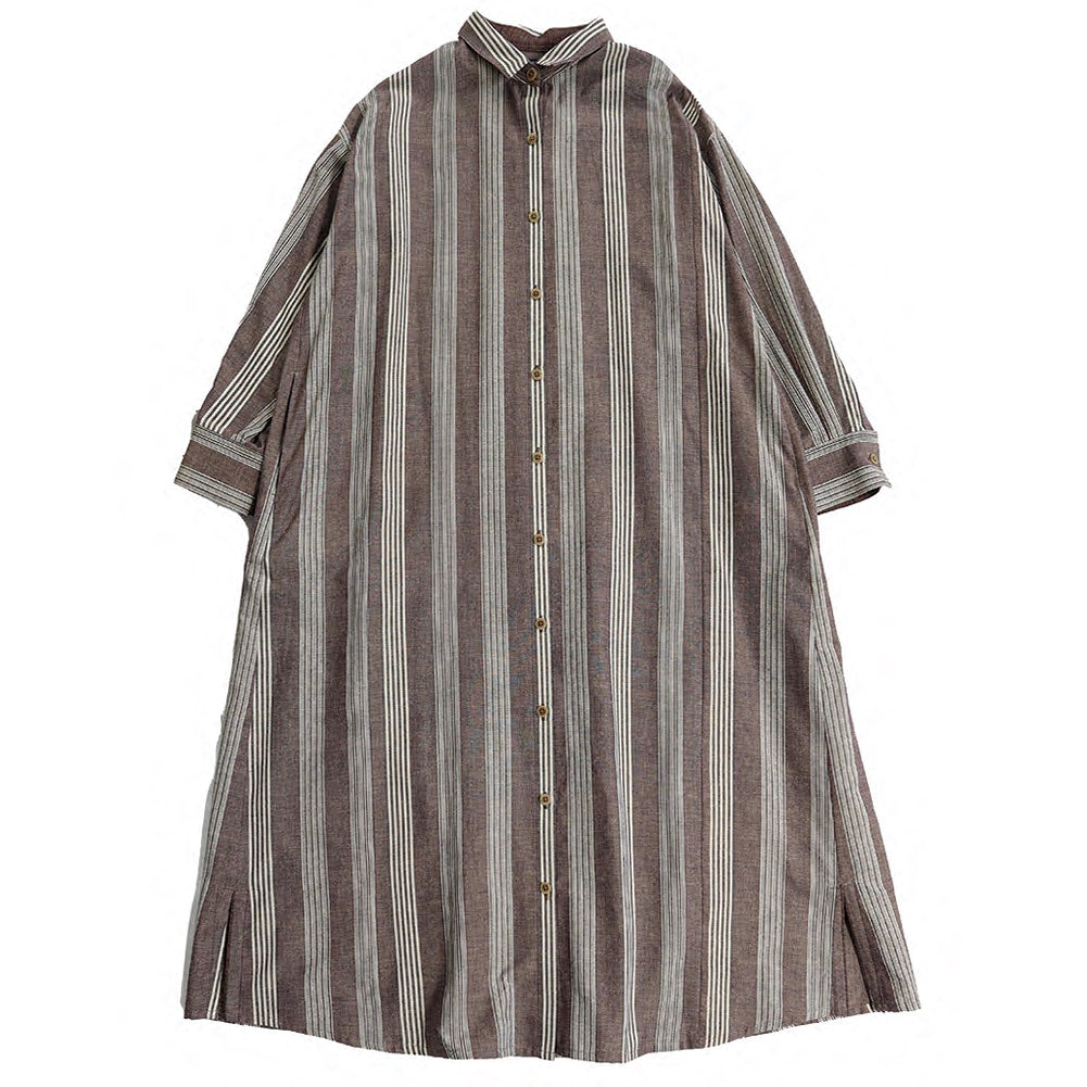 Giemon Giemon Giemon Kurume Kasuri Long Length One Piece So287 [2023aw]