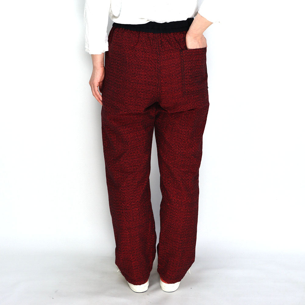 Giemon Kurume Kasuri Lined Monpe Pants Y7023-5 Made in Japan [2024aw]