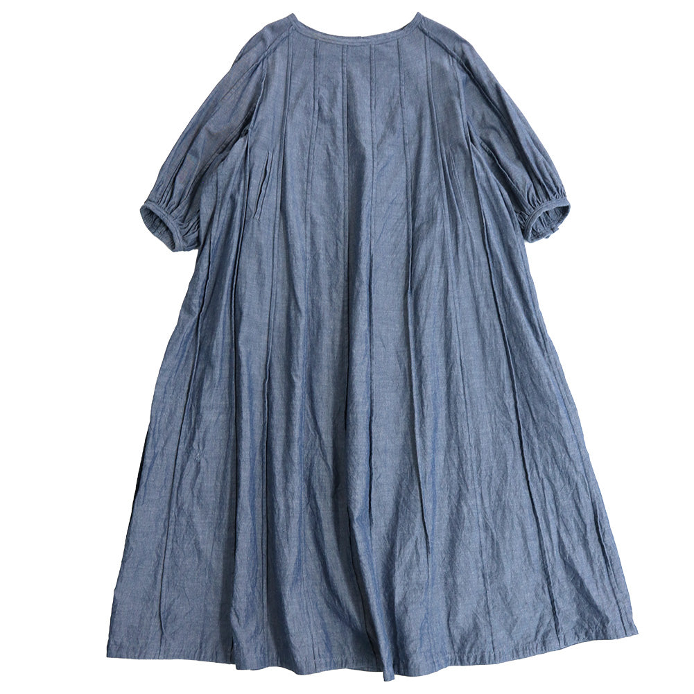 予約商品】儀右ヱ門 ギエモン ぎえもん 久留米絣 ワンピース G202－4  