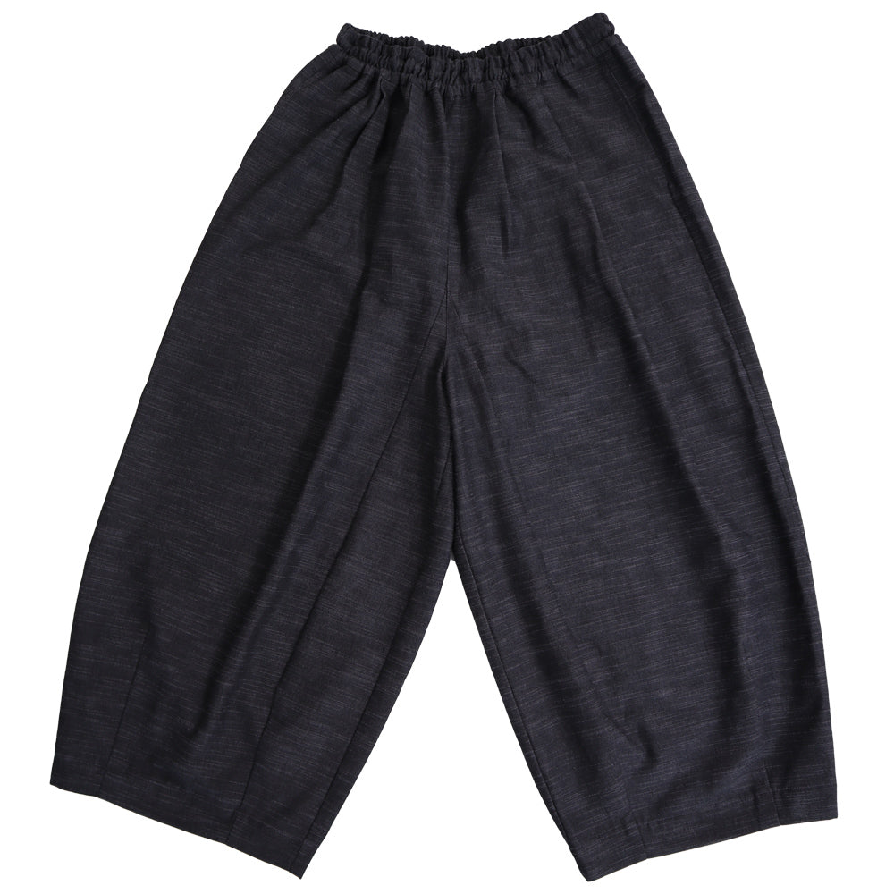 【予約商品】儀右ヱ門 ギエモン ぎえもん 久留米絣 パンツ　Y7117　日本製【2025aw】