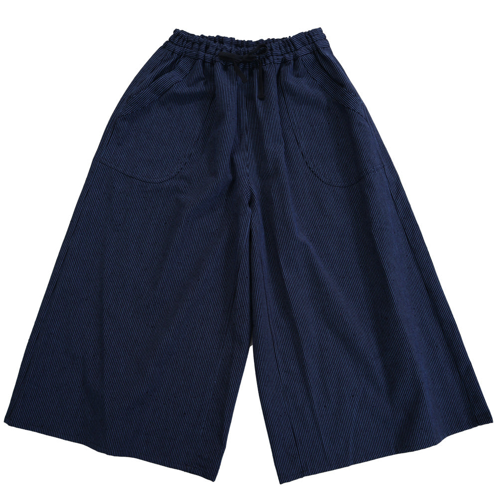 【予約商品】儀右ヱ門 ギエモン ぎえもん 久留米絣 パンツ　Y7116　日本製【2025aw】