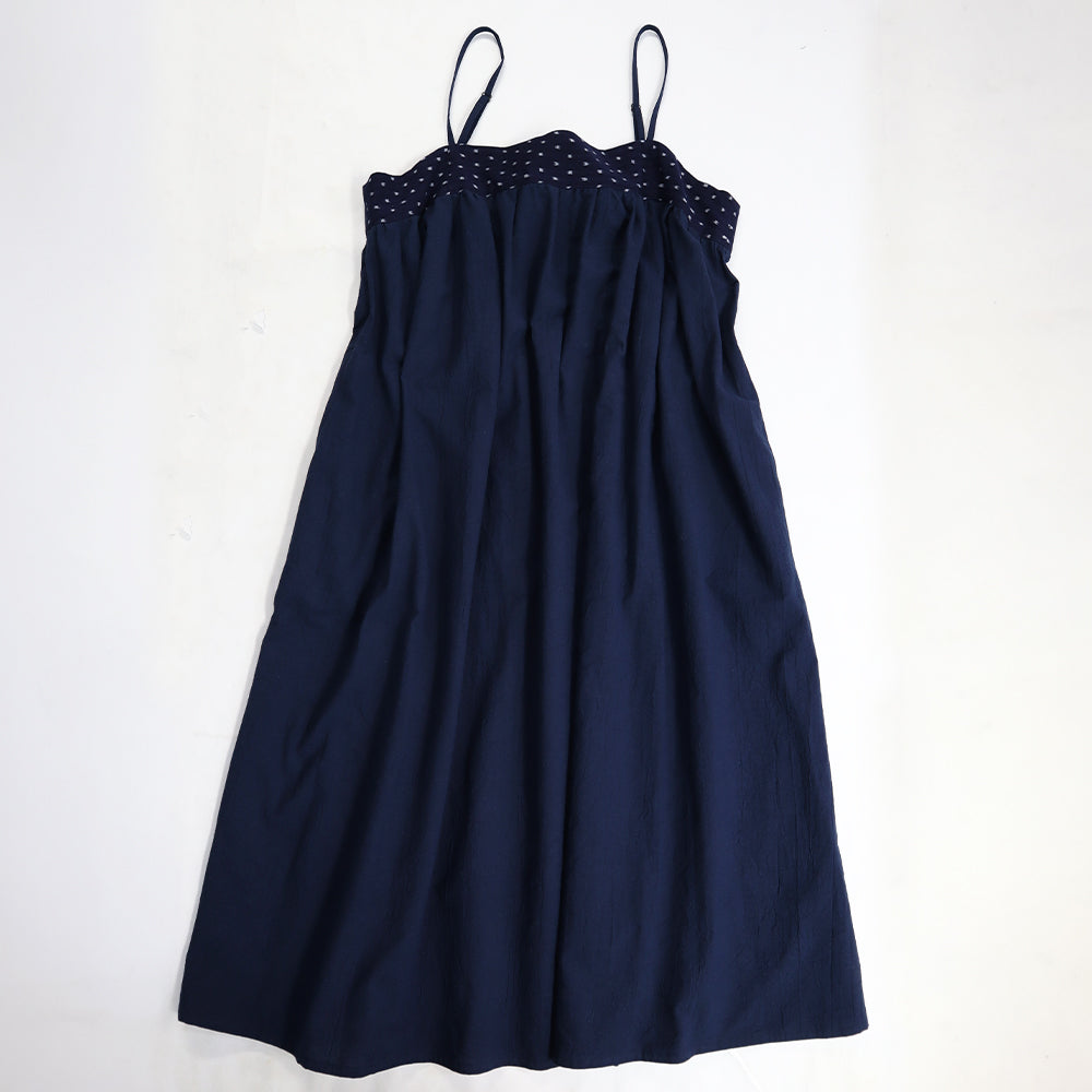 【予約商品】ギエモン  久留米絣  ワンピース  Y2183 日本製【2026ss】