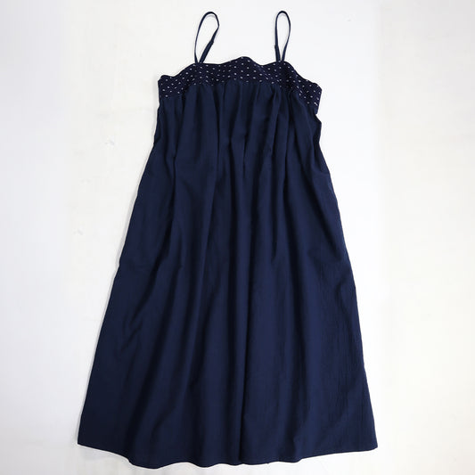 Giemon Giemon Kurume Kasuri Jumper Skirt Y9067 Made in Japan [2025ss]