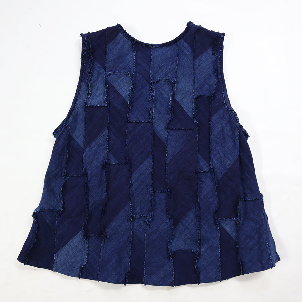 【予約商品】Giemon  久留米絣  ブラウス  G-536  日本製【2026ss】