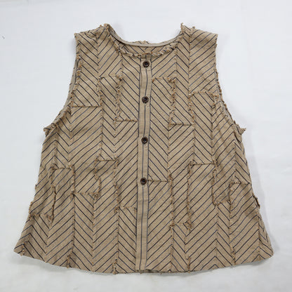 【予約商品】Giemon  久留米絣  ブラウス  G-536  日本製【2026ss】